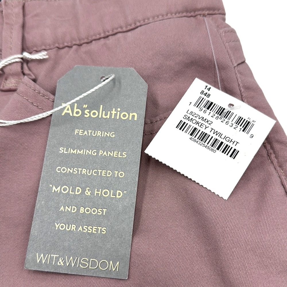 Wit & Wisdom Ab Solution Stretch Twill Shorts Size 14 - Picture 10 of 16